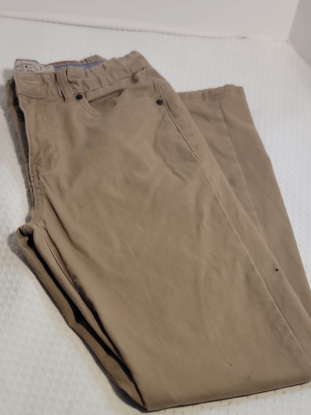 Lucky Brand Men's Khaki Slim Straight Chinos